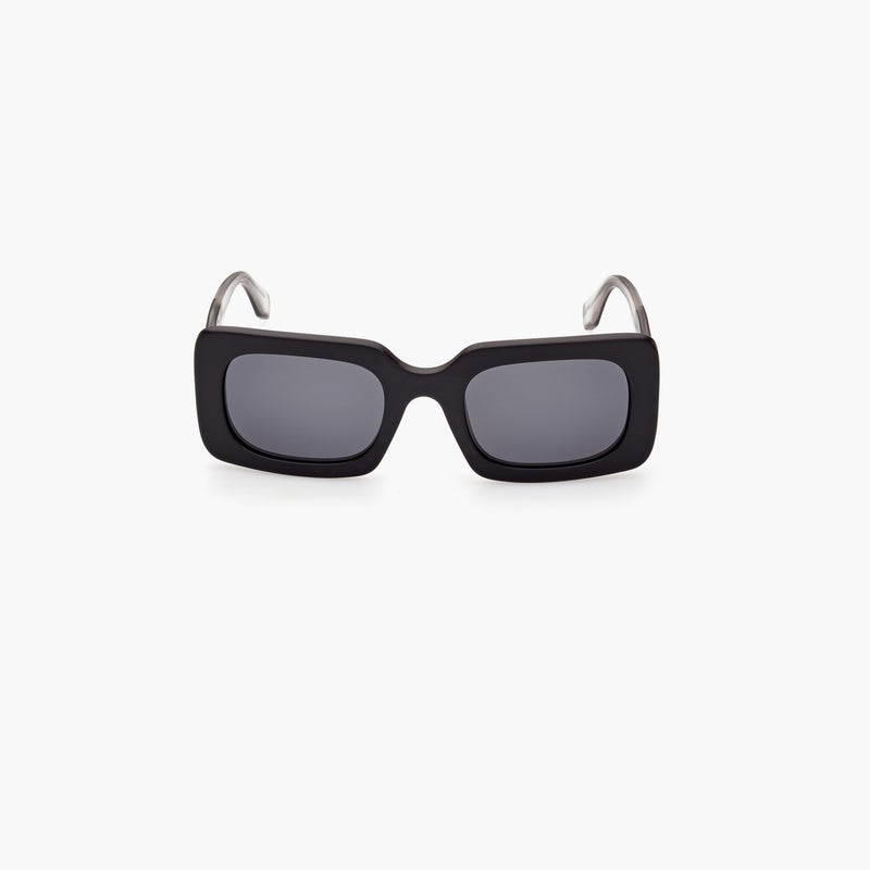 Adidas Black Rectangle Sunglasses for Women - Image 4
